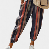 Pantalons Mely en Lin à Coupe Relaxée et Style Intemporel