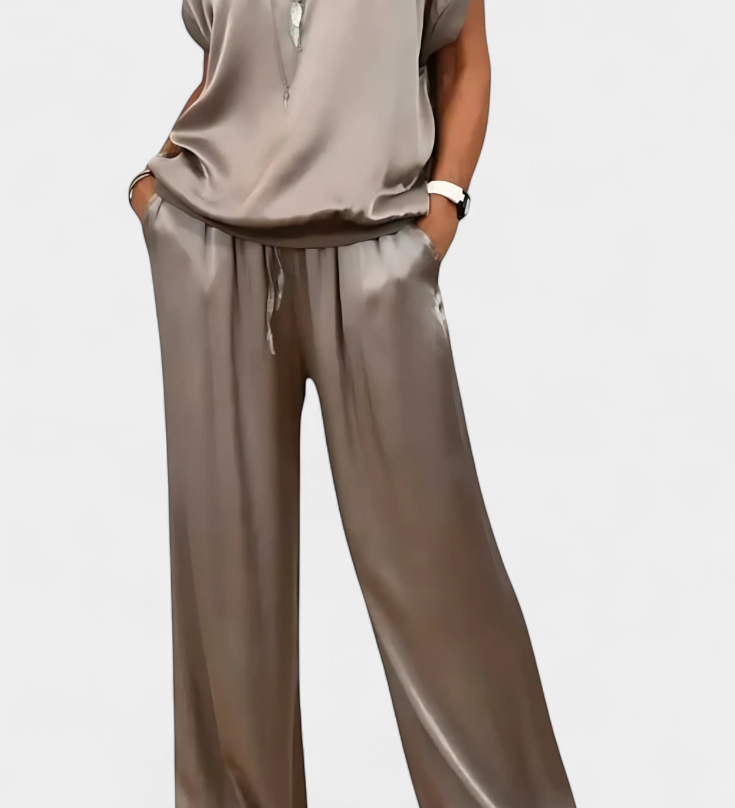 Ensemble de Printemps Blasa en Deux Pièces avec Style Sophistiqué