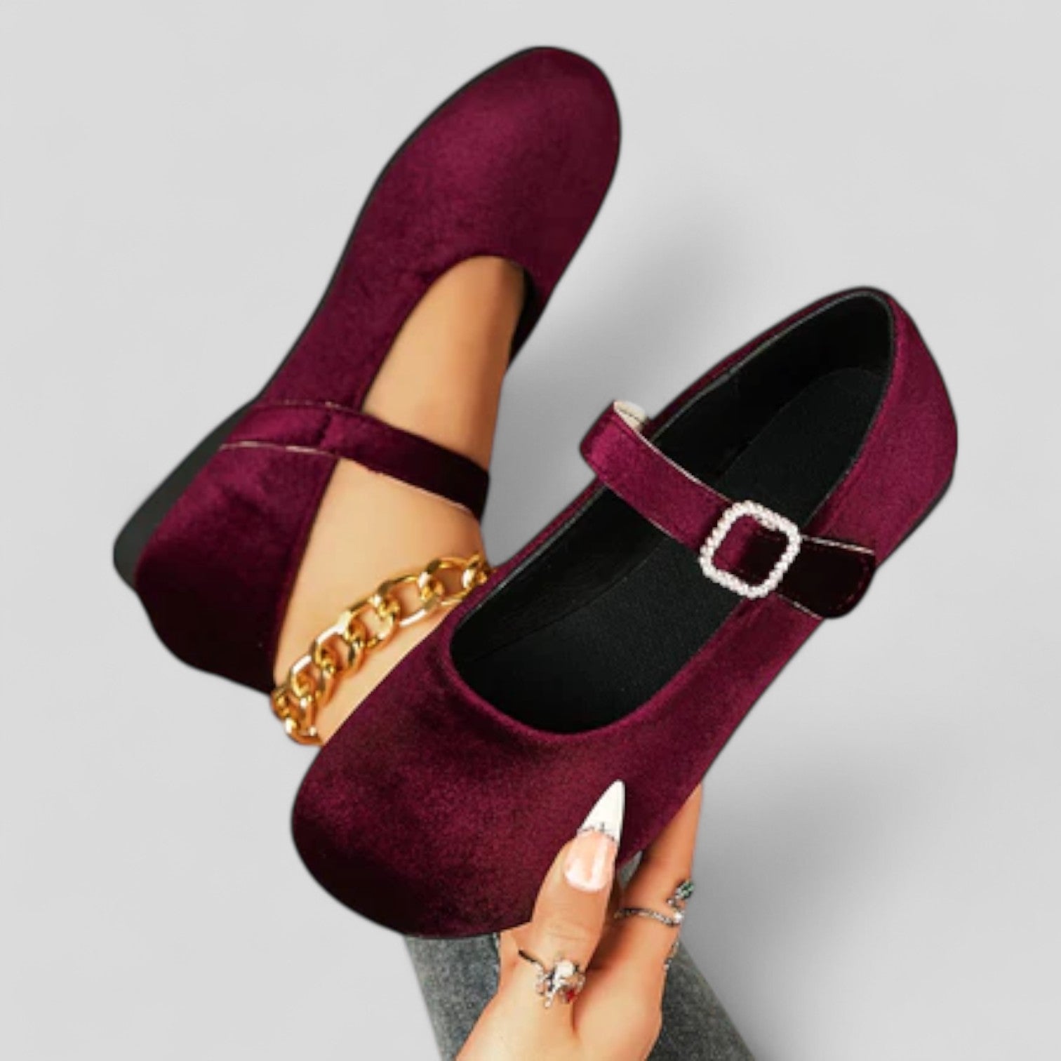 Emerina | Ballerines avec sangle