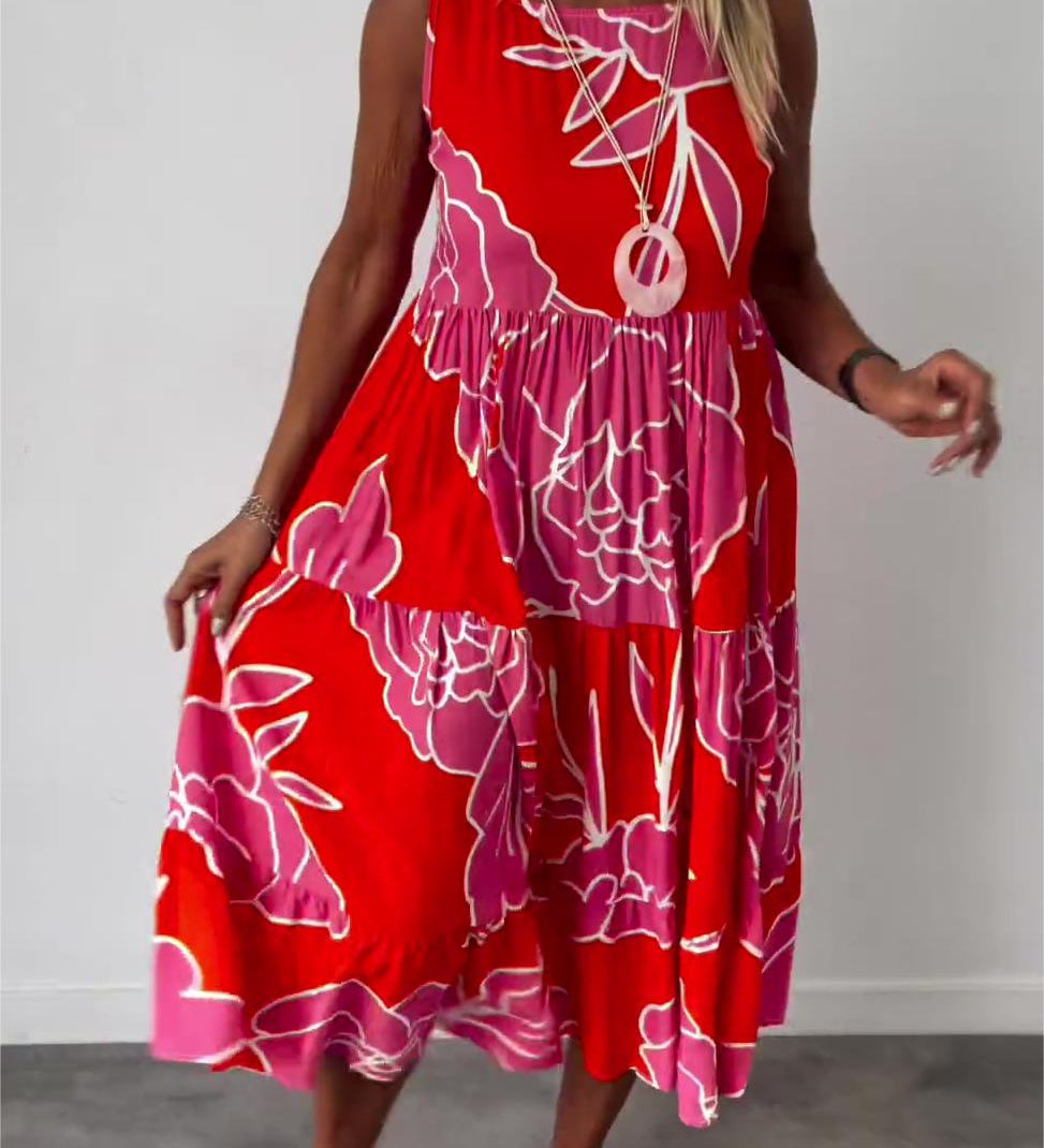 TERESA™ | ROBE ÉLÉGANTE AVEC IMPRIMÉ FLORAL