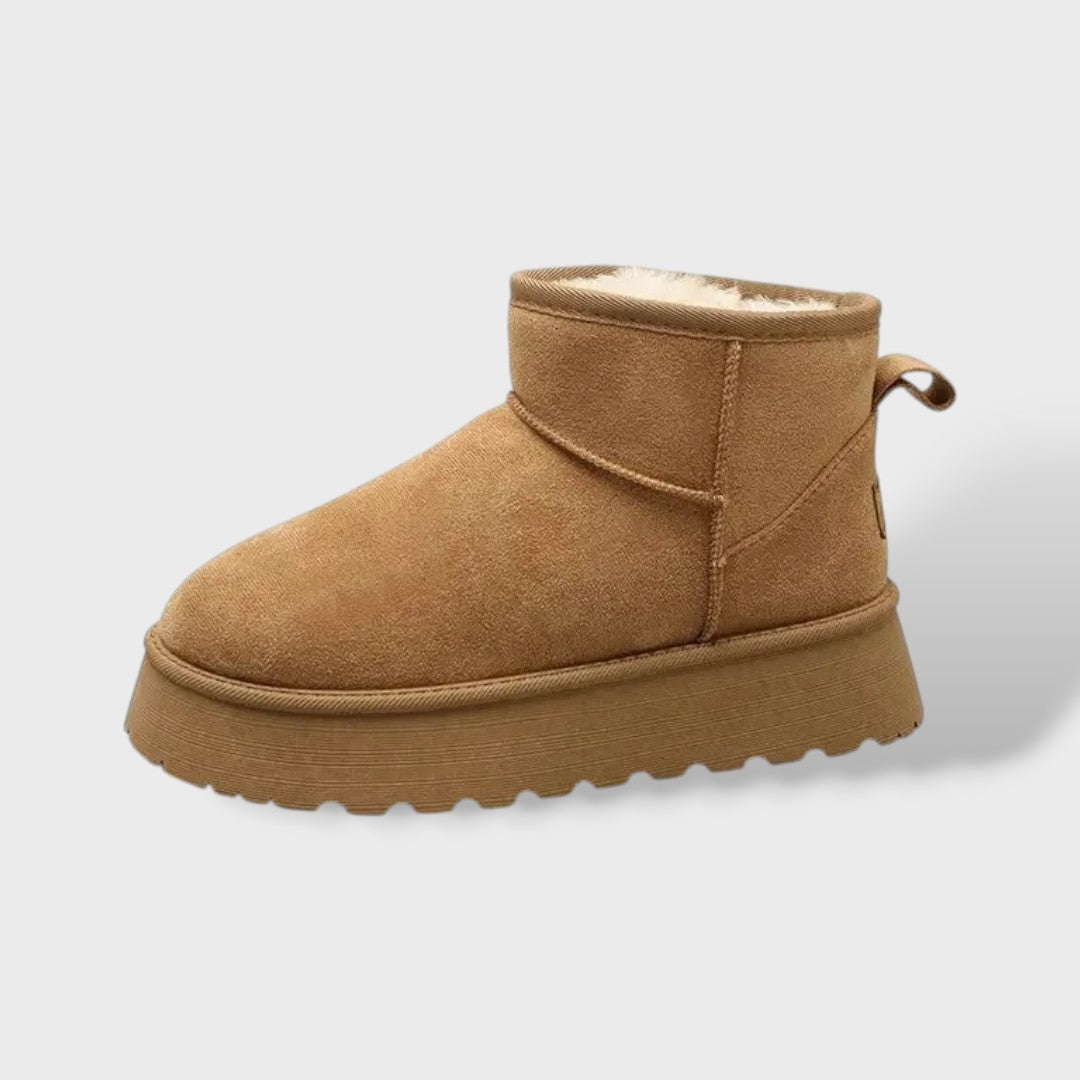 Bottes de Neige Femme Semelle Épaisse