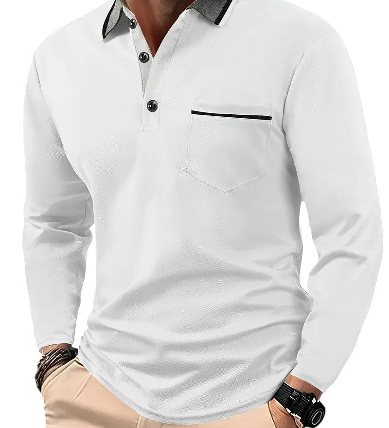 Larsen™ | Polo classique à manches longues