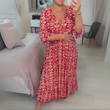 YARA® | ROBE D'ÉTÉ À ENCOLURE EN V