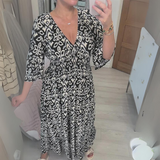 YARA® | ROBE D'ÉTÉ À ENCOLURE EN V