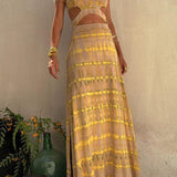 Chloe - Robe élastique Eleanor Tie-dye