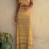 Chloe - Robe élastique Eleanor Tie-dye