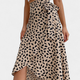 Jupe Enveloppante Boho Camila avec Imprimé Asymétrique