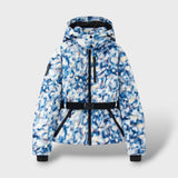 Veste Matelassée avec Ceinture Imperméable