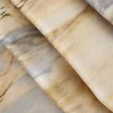 Inna Pantalons Droits Taille Haute avec Imprimé Marbre