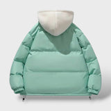 Veste d'hiver chaude pour femmes avec fermeture éclair