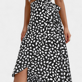 Jupe Enveloppante Boho Camila avec Imprimé Asymétrique