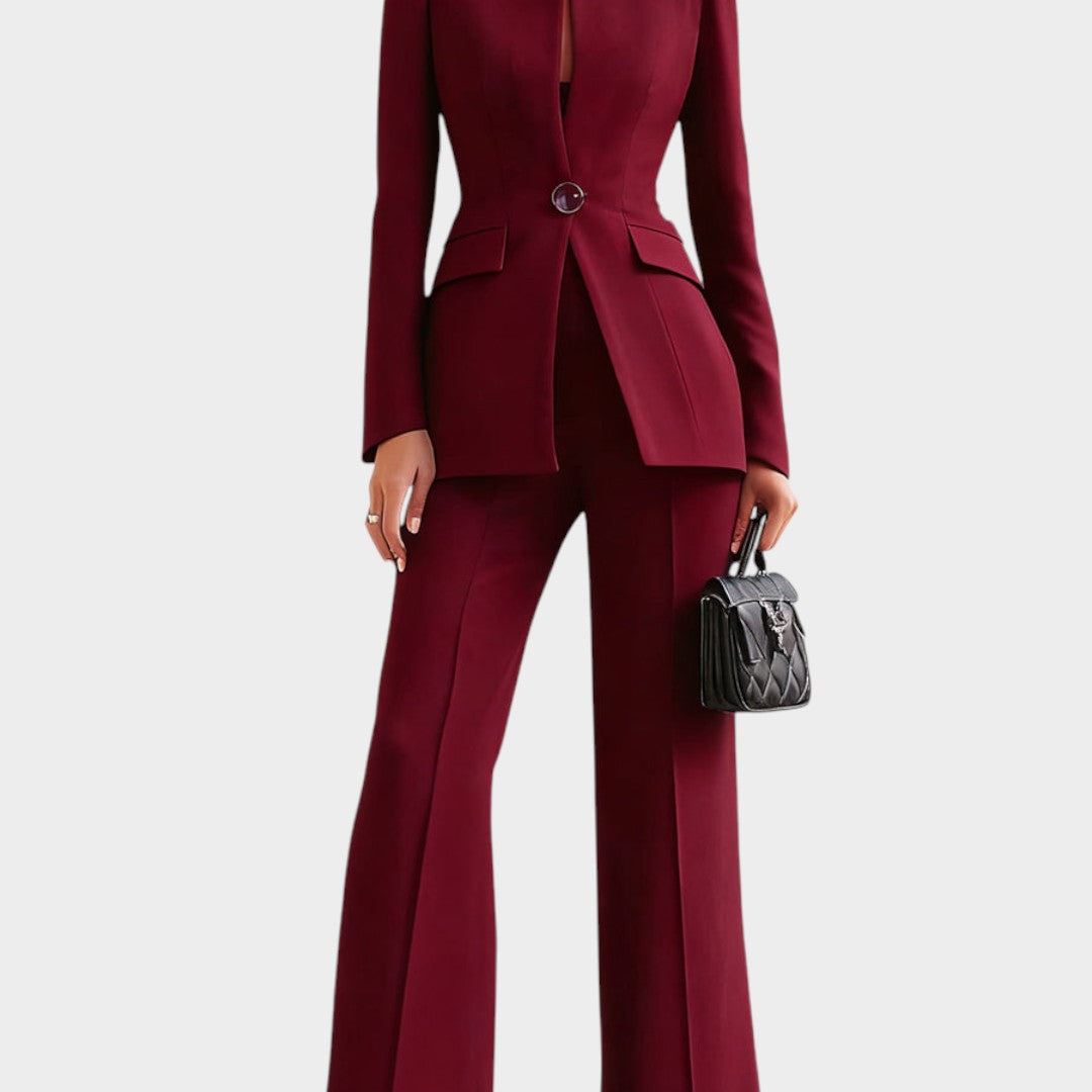 Lisa™ | Ensemble Élégant de Blazer et Pantalon