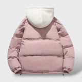 Veste d'hiver chaude pour femmes avec fermeture éclair