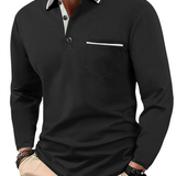 Larsen™ | Polo classique à manches longues