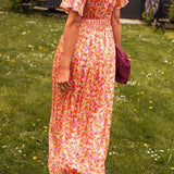 Pauline - Robe longue florale