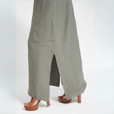 LIANA | ROBE EN LIN ARTISANALE