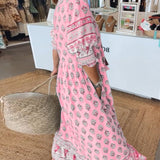 Modena - Robe décontractée imprimée avec décolleté en V