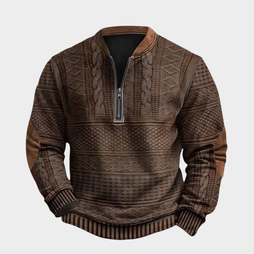 Charles™ | Sweat à col zippé