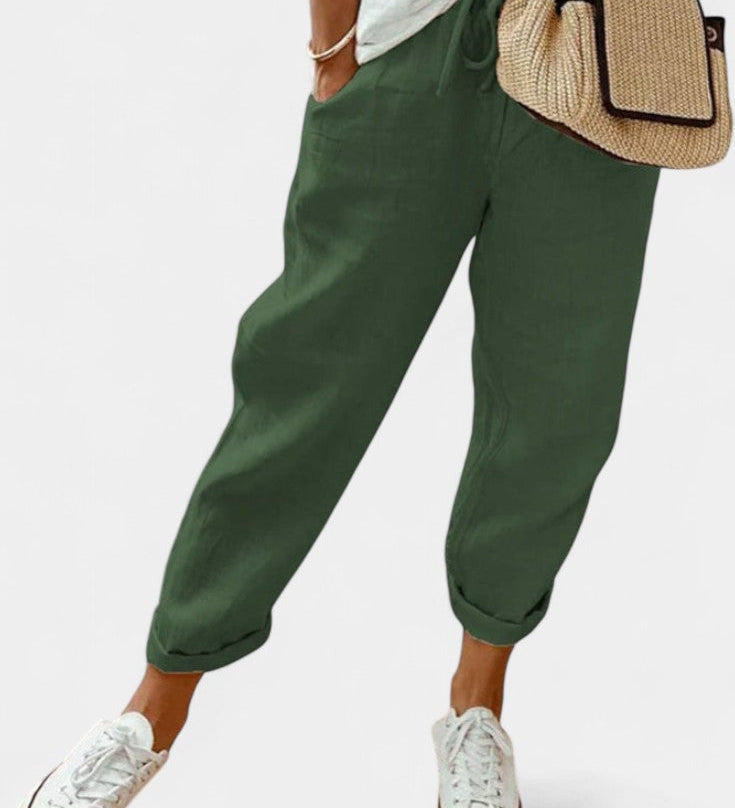 Alba Pantalons Droits Respirants