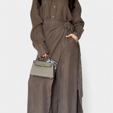 Ensemble Décontracté Marisol avec Chemise Ample et Pantalon Jupe