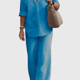 Ensemble Skye en Lin et Coton à Silhouette Décontractée