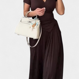 Ensemble Confortable à Deux Pièces Ruslana avec Décolleté en V Croisé