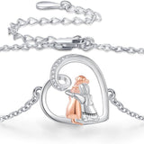 Bracelet ajustable d'amitié sur le thème des chiens