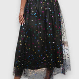 Jupe à Pois Colorée Claire