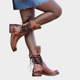 Caithlyn™ | Bottes Vintage à Lacets