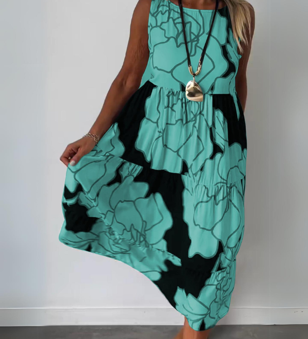 TERESA™ | ROBE ÉLÉGANTE AVEC IMPRIMÉ FLORAL