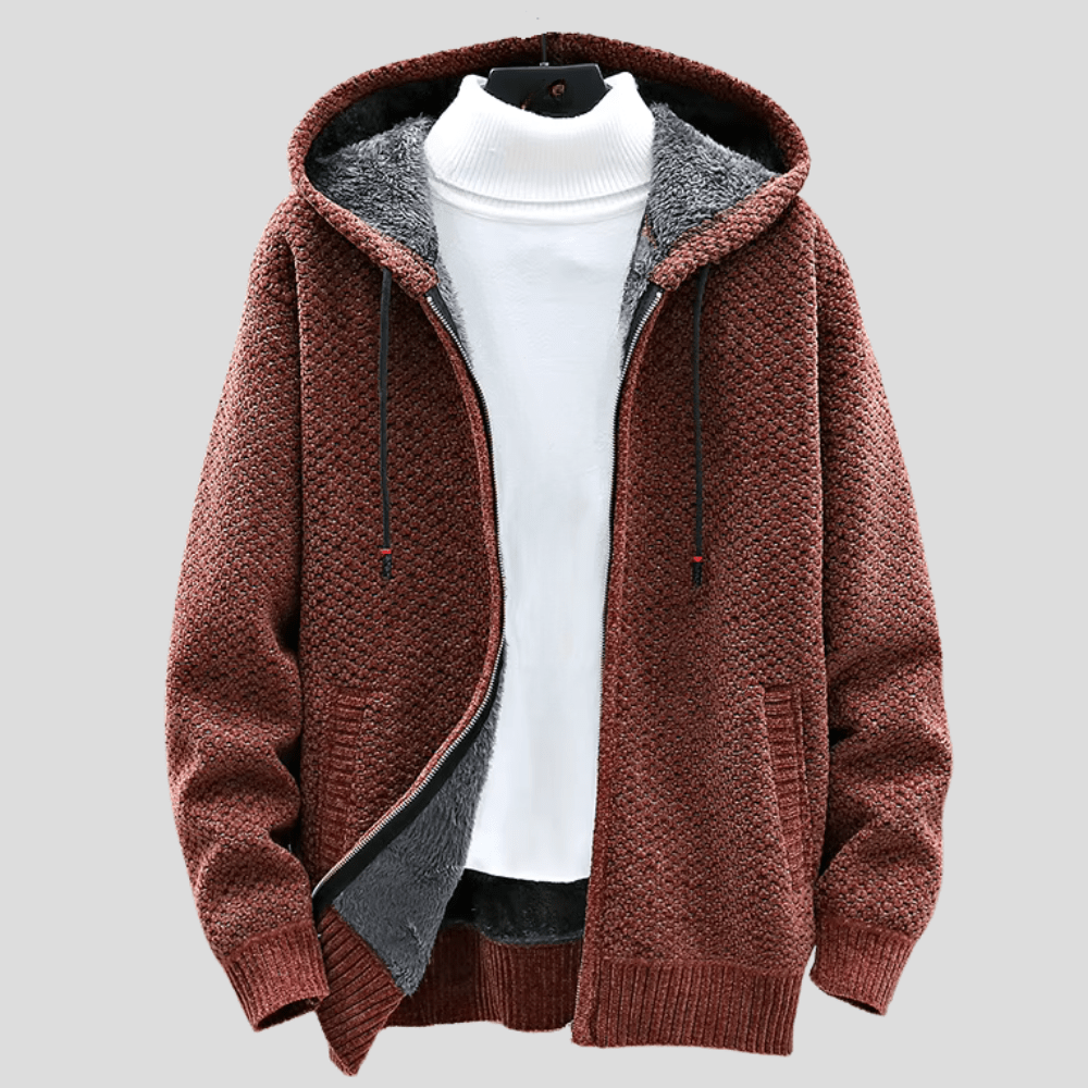 Lorent™ | Hoodie en tricot thermique premium
