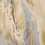 Inna Pantalons Droits Taille Haute avec Imprimé Marbre