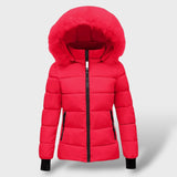 Manteau Matelassé d'Hiver avec Capuche