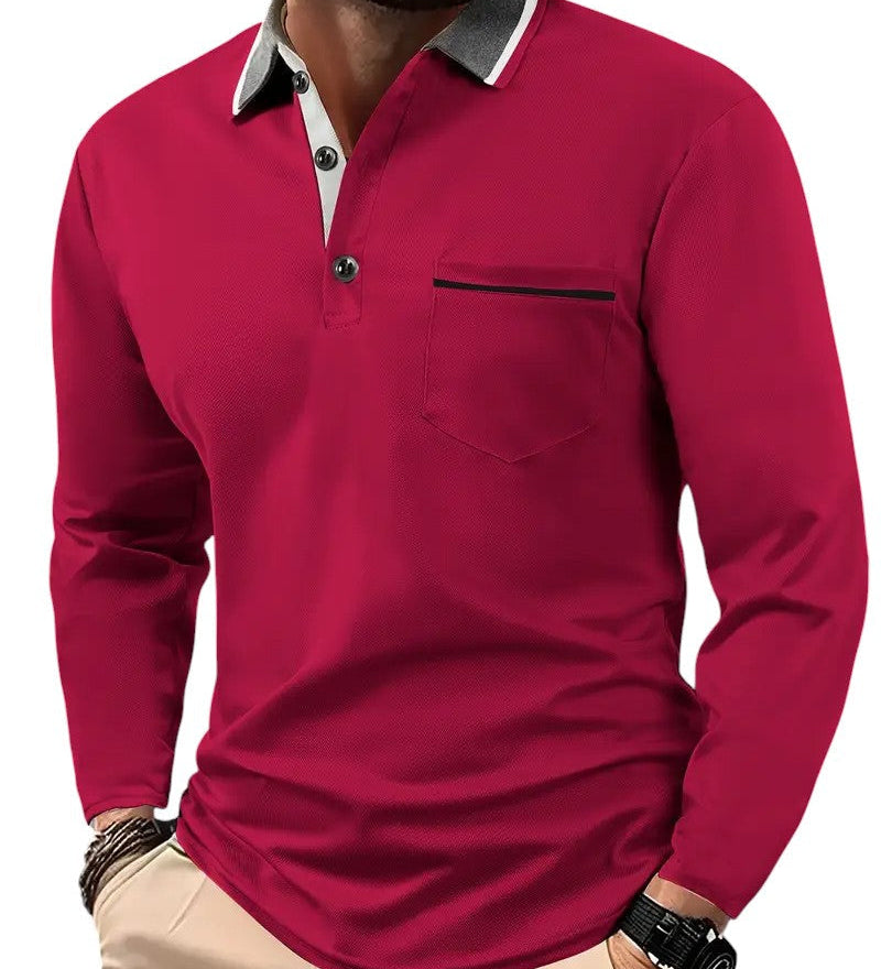 Larsen™ | Polo classique à manches longues