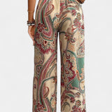 Vitoria Pantalons d'Été à Jambe Large