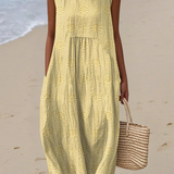 Rosa | Robe Midi Brodée