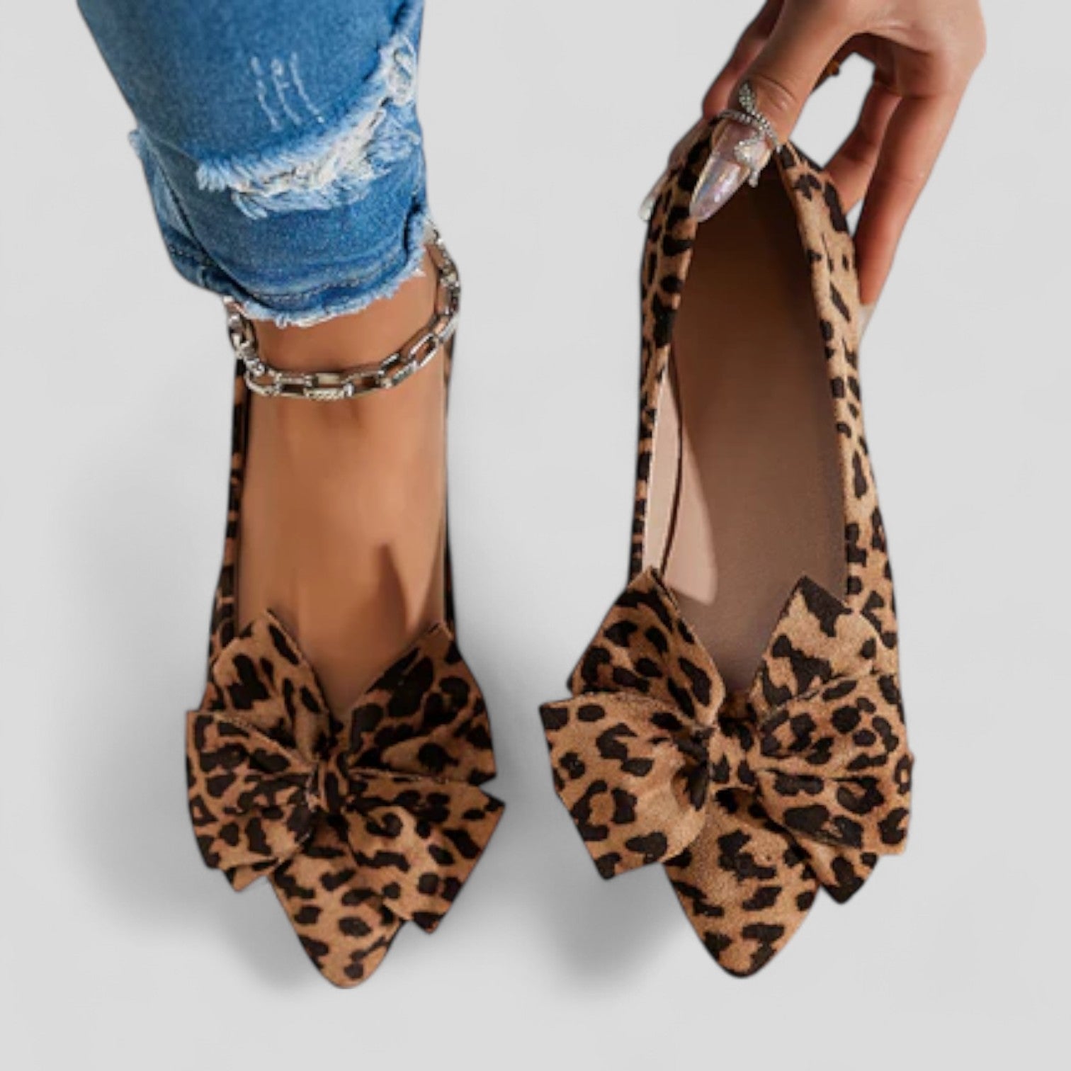 Esmelina | Ballerines avec nœud