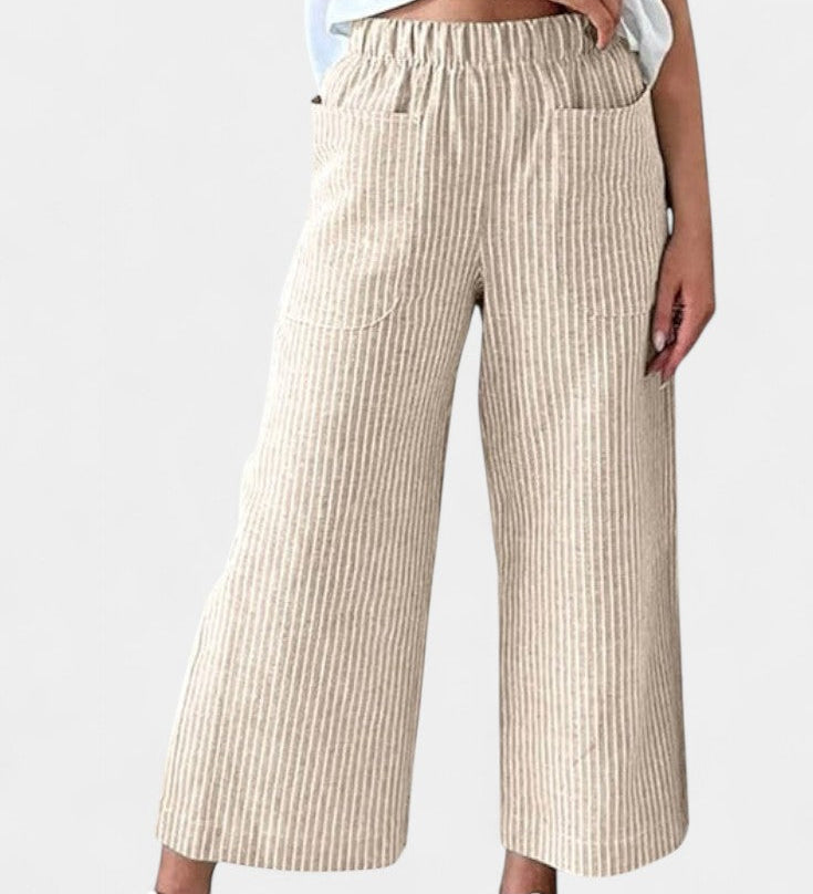 Pantalons Lumiere Légers à Coupe Relaxée