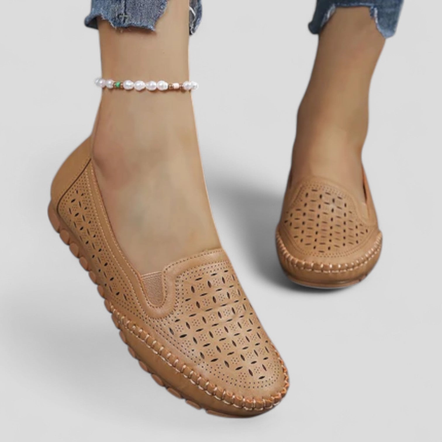 Eulalia | Mocassins perforés