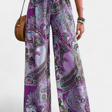 Vitoria Pantalons d'Été à Jambe Large