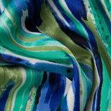 Inna Pantalons Droits Taille Haute avec Imprimé Marbre