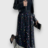 Jupe à Pois Colorée Claire