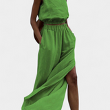 Portia Ensemble en Coton et Lin avec Ouverture Latérale
