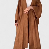 Ensemble Décontracté Caspian en Deux Pièces avec Kimono Long