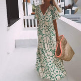 BEATRICE | ROBE MAXI VERTE