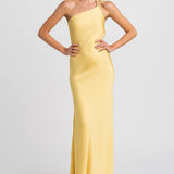 Robe Femme | Longue | Soirée | encolure asymétrique pour Été