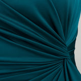 Robe Femme maxi | Chic fluide | épaule asymétrique pour Été