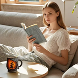 Tasse artistique 3D “Halloween – Sorcière”