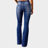 Aya™ | Jeans évasés taille haute