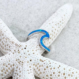 Bague Mer en Opale et Argent